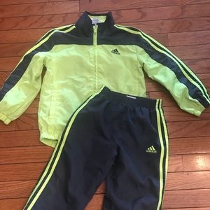 Boy Adidas track suit